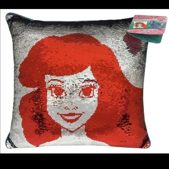 ariel sequin pillow